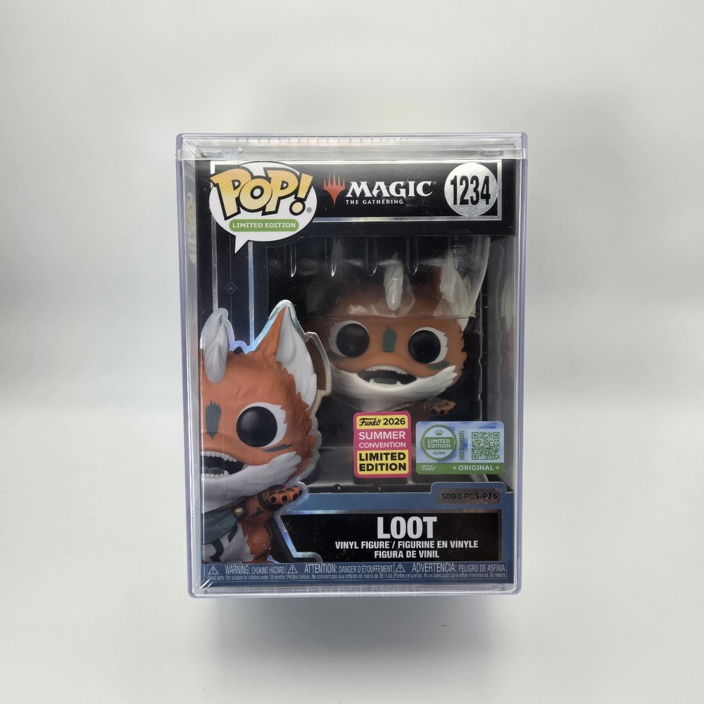 Funko Pop! Magic The Gathering Loot SDCC 2026 /5000 w/Protector In Hand
